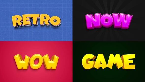 Videohive Text Effect – Cartoon Style 05