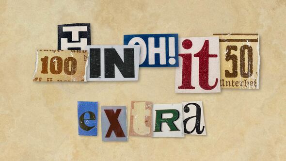 Videohive Ransom Letters 60960526