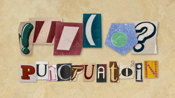Videohive Ransom Letters – Punctuation 02