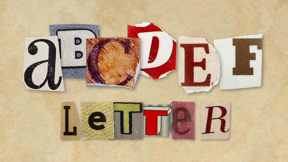 Videohive Ransom Letters 03