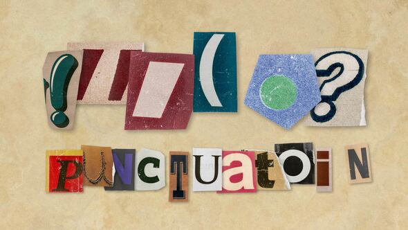 Videohive Ransom Letters – Punctuation 01