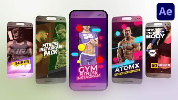 Videohive Instagram – Fitness 01
