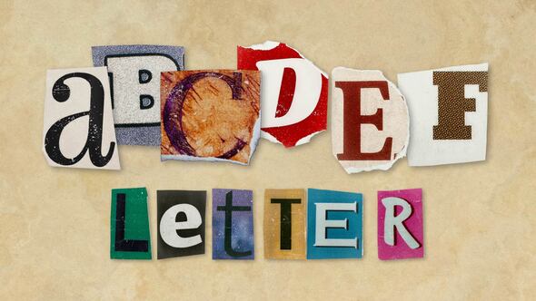 Videohive Ransom Letters 60983651