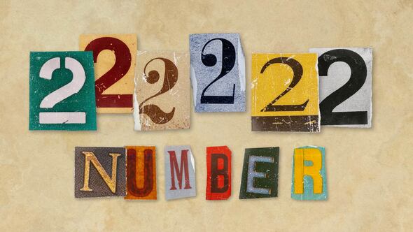 Videohive Ransom Letters – 2 Number