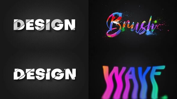 Videohive Text Effect – Artistic Style 04