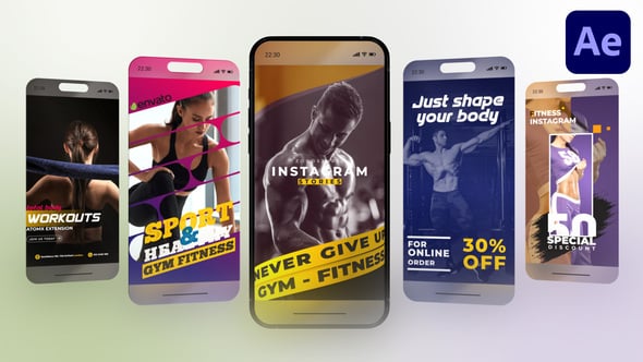 Videohive Instagram – Fitness 02
