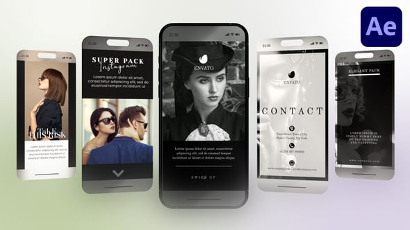 Videohive Instagram – Black & White 03