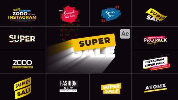 Videohive Heading Title 04