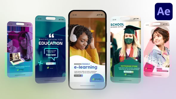 Videohive Instagram – Education 03