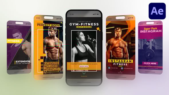 Videohive Instagram – Fitness 03
