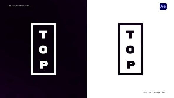 Videohive Big Text Animation | AE 60706667