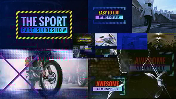 Videohive Sport Life | Fast Dynamic Slideshow | Sport Promo