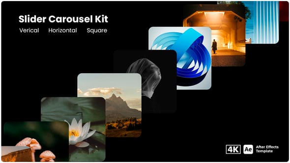 Videohive Carousel Slider Vertical Horizontal Square