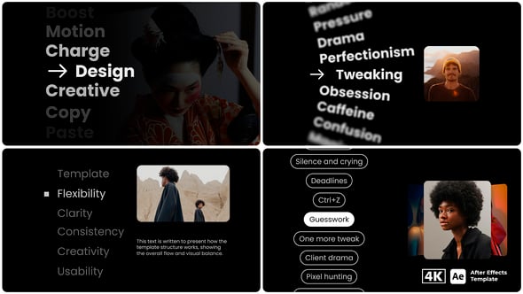 Videohive Modern Slider Typography Pack