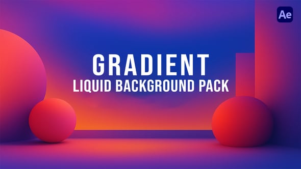 Videohive Liquid Gradients Background Pack