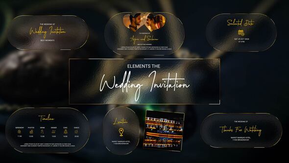 Videohive Wedding Invitation Elemets | Indian Wedding