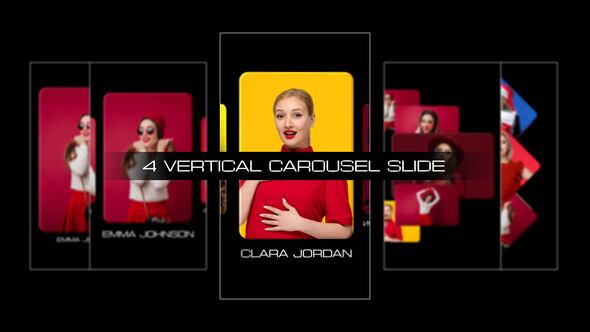 Videohive Carousel Slide | Vertical