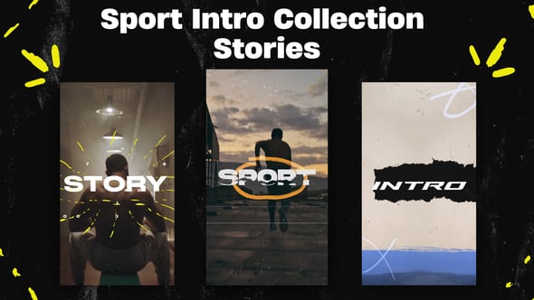 Videohive Sport Intro Collection Stories