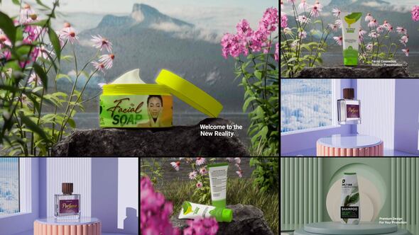 Videohive Cosmetic Product Mockups