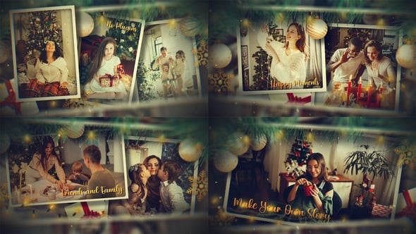 Videohive Christmas Photo Slideshow 60718221