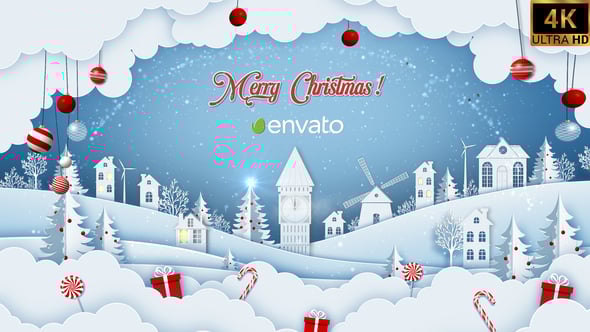 Videohive Christmas Greetings | 4K