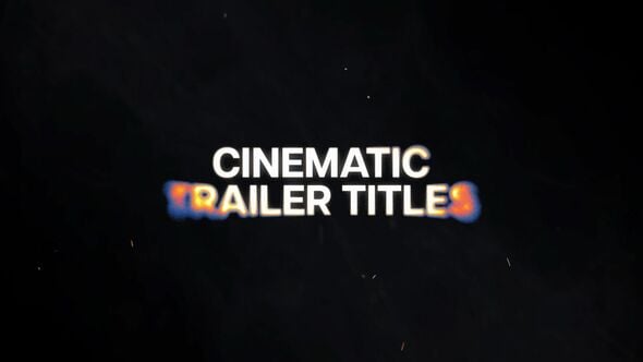 Videohive Trailer Titles 60319935