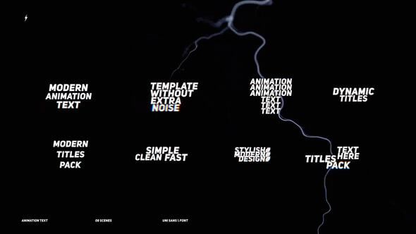 Videohive Animation Text | After Effects 58776610