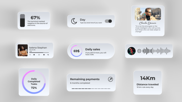 Videohive Widgets 61050441