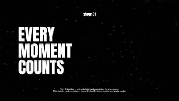 Videohive Text Animation  AE 61008383