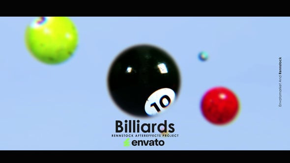 Videohive Billiards Logo