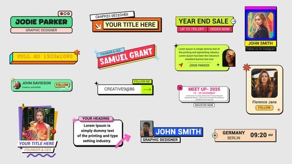 Videohive Animated Text Titles