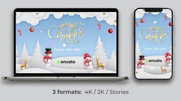 Videohive Merry Christmas Logo 60806435
