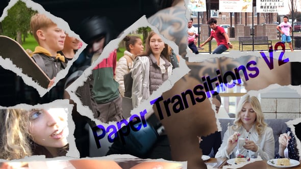 Videohive Paper Transitions V2