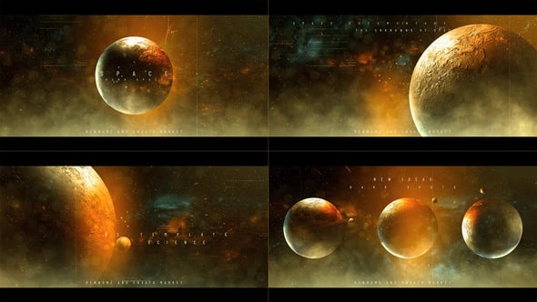 Videohive Space Intro 61121266