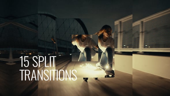 Videohive Split Transitions 60364833
