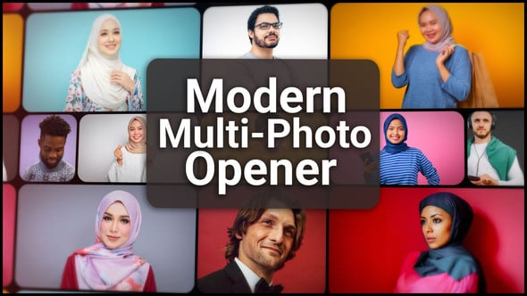 Videohive Modern Multi-Photo Opener