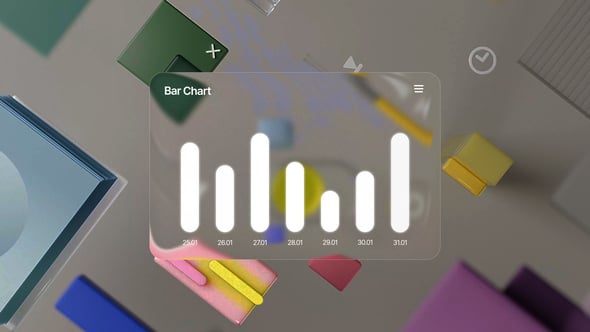 Videohive Liquid Glass Infographic