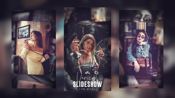 Videohive Vertical Photo Slideshow Reels 57995000