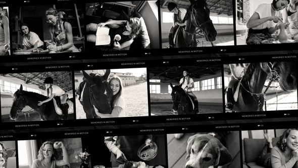 Videohive Film Strip Collage Video Template 61050292