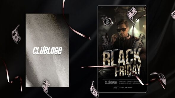 Videohive Animated Nightclub Flyer Template 61050423