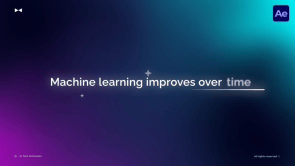 Videohive AI Text Animation  AE