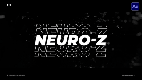 Videohive Cinematic Text Animation  AE