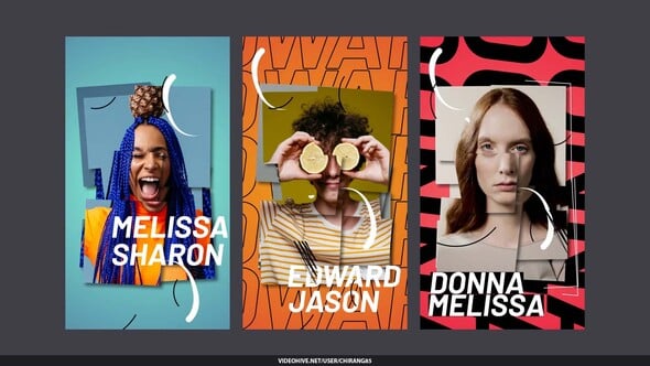 Videohive Photo Mosaic Slideshow Stories