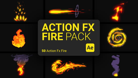 Videohive Action FX Fire Pack For After Effects
