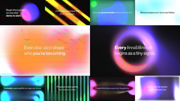 Videohive Ambient Text Intro