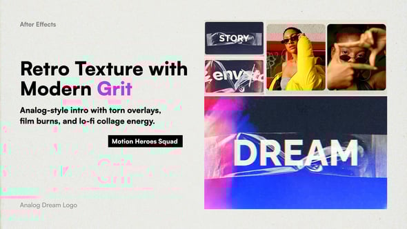 Videohive Analog Dream Logo