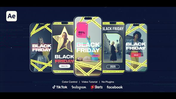 Videohive Black Friday – TikTok, Reels, Shorts, Stories