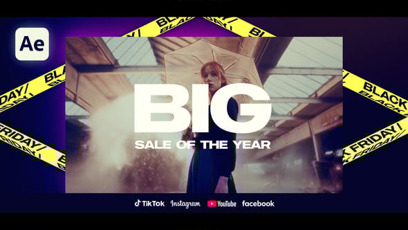 Videohive Black Friday & Cyber Monday Promo