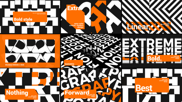 Videohive Bold Urban Titles (Affter Effects)