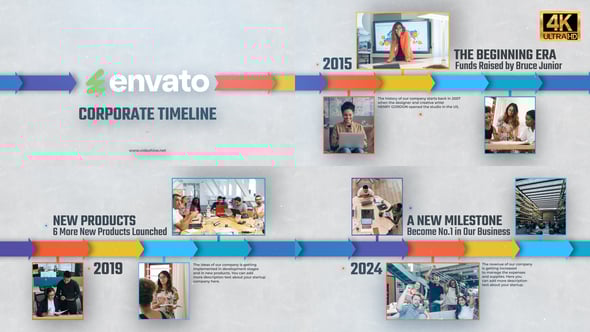Videohive Business Company Timeline 58749550
